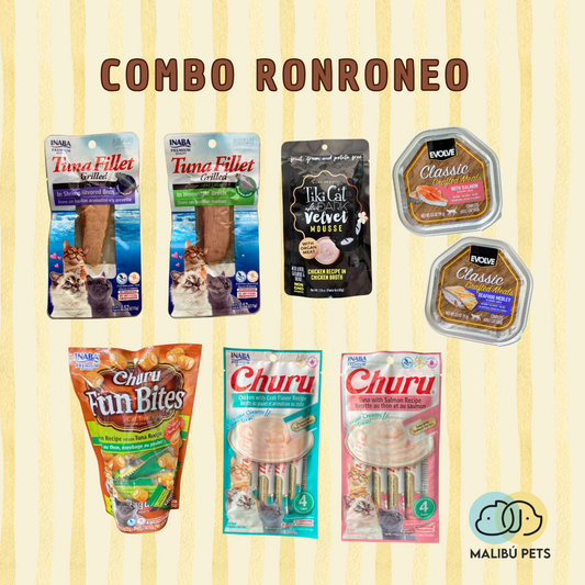 Combo Ronroneo | Snacks para Gatos