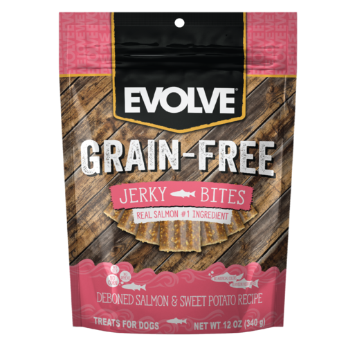 Evolve grain free Jerky Bites