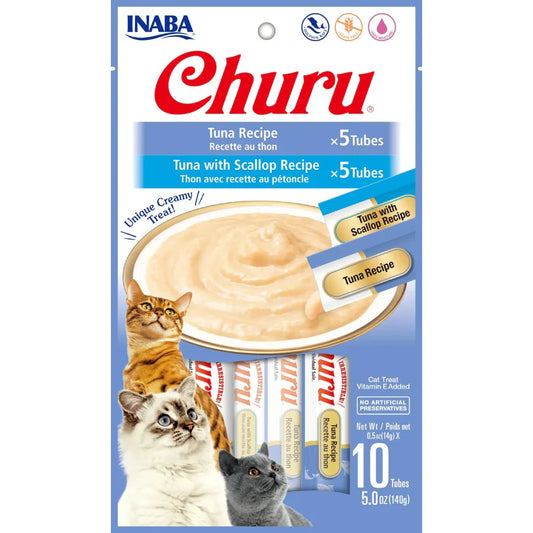 Churu Paquete variado de 10 unidades de atún