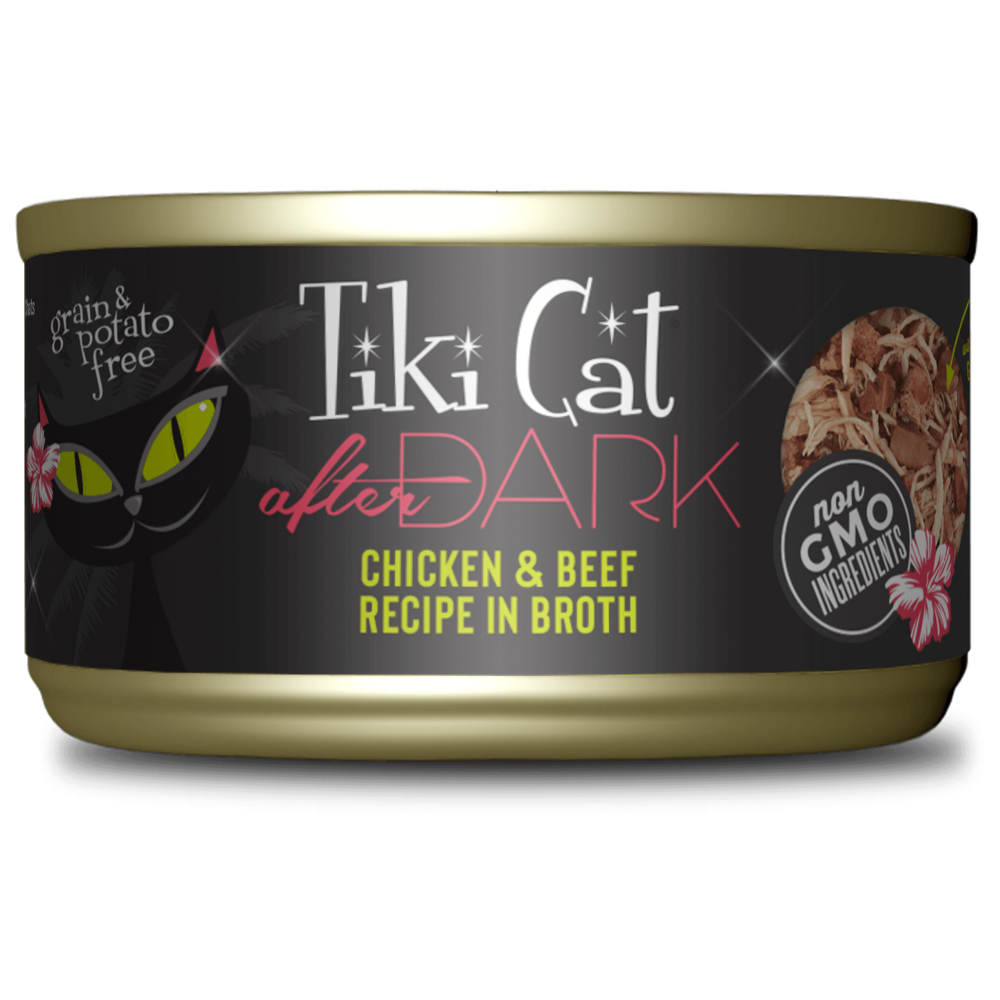 Lata Tiki Cat After Dark