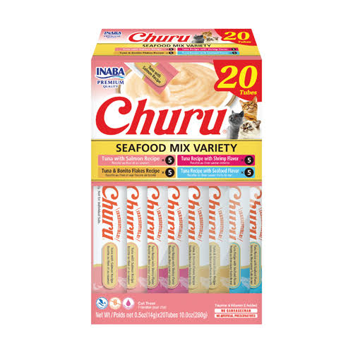 Churu Caja surtida comida de mar de 20 unidades